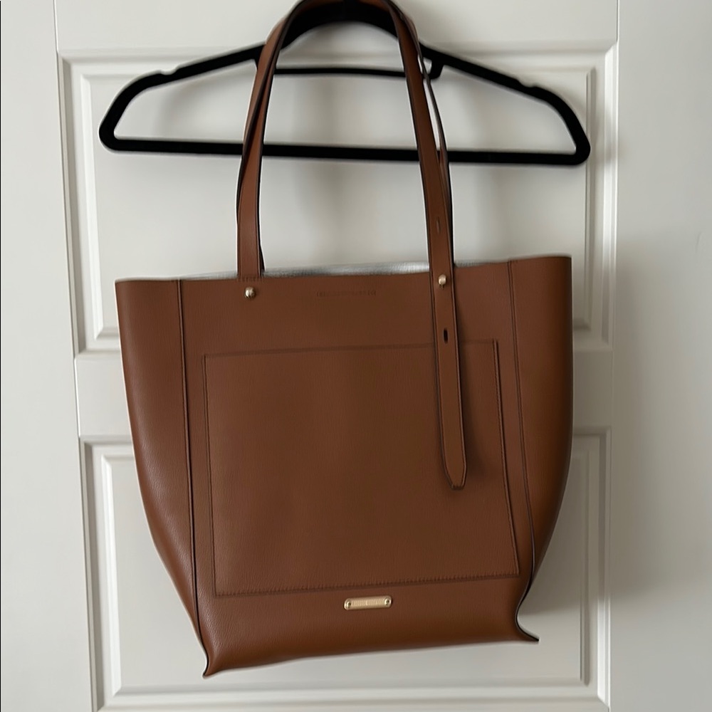 Rebecca Minkoff Brown Tote Bag with Structured Design